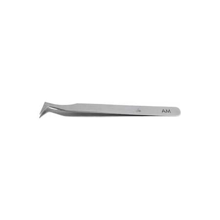 Holex Angled Tweezers, Shouldered, Needle Pointed 727590 AM